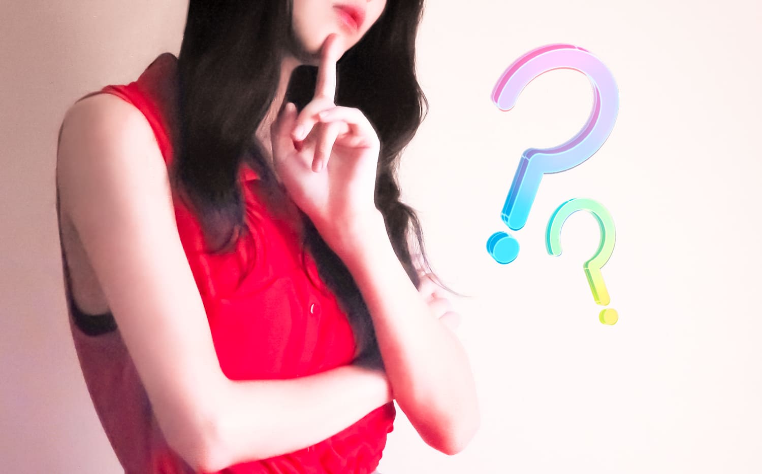 悩む女性